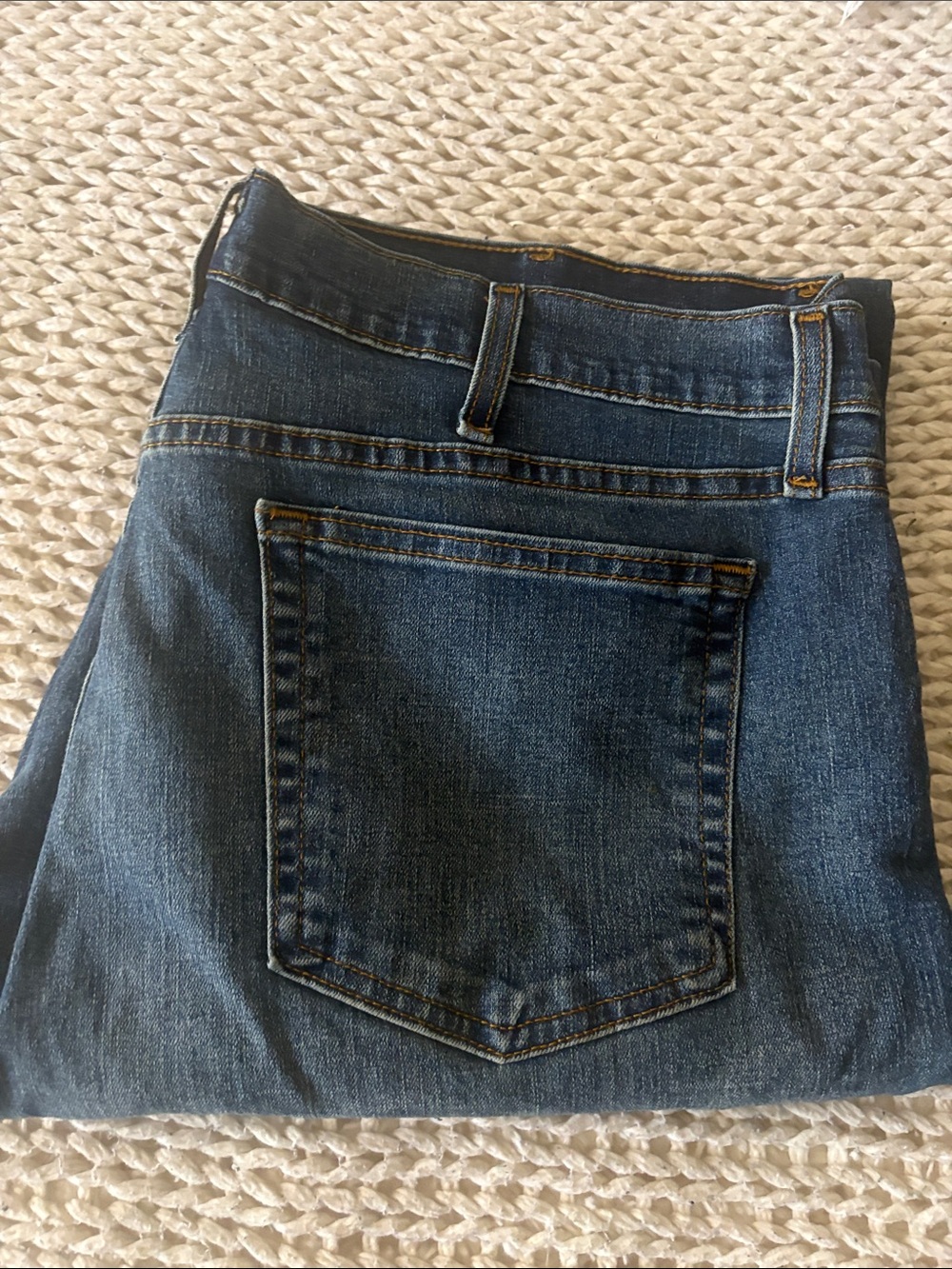 George High-Rise Dark Blue Denim Jeans